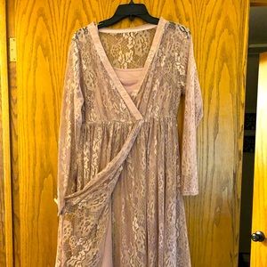 Social tea length dress